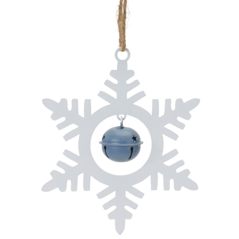 Snowflake Bell Ornament